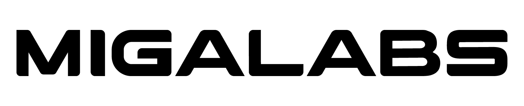 MIGALABS Logo — Black